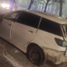 Пьяный читинец угнал Toyota Wish у начальницы родственника и дважды попал в ДТП