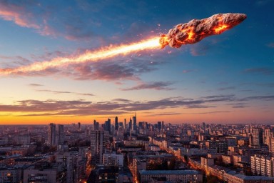 «Огненный шар» в небе напугал жителей Аргентины