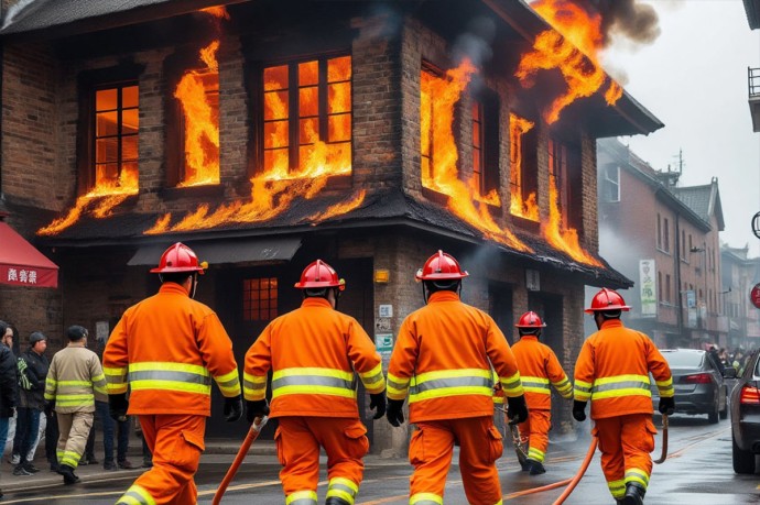 При пожаре в жилом доме в Китае погибли восемь человек При пожаре в жилом доме в Китае погибли восемь человек