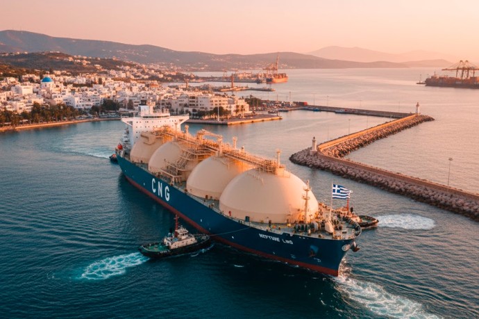 Греция запускает «Вертикальный газовый коридор» для поставок СПГ на Украину Греция запускает «Вертикальный газовый коридор» для поставок СПГ на Украину