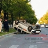Автомобиль «Росохрана» перевернулся в Благовещенске...