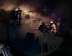 В пензенском ГУ МЧС рассказали о серьезном пожаре в Леонидовке