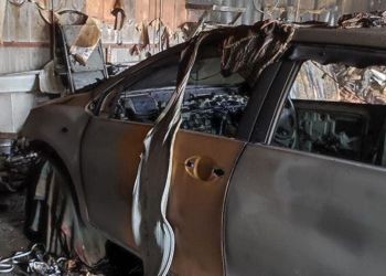 В Зее вспыхнул пожар в гаражном массиве