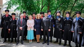 Татьяна Голикова приняла участие в открытии Центрального музея российского казачества