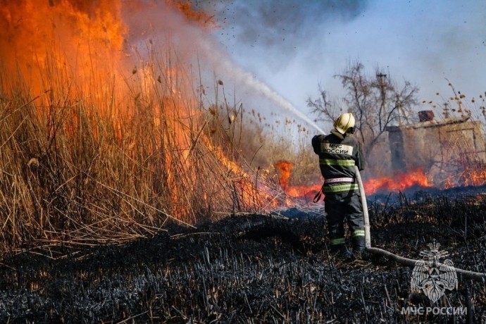 Три природных пожара произошло на Херсонщине за прошедшие сутки