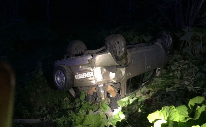 В Шахтёрске полыхал автомобиль