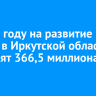 В 2026 году на развитие спорта в Иркутской области направят 366,5 миллиона рублей