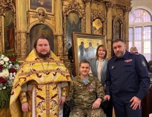 В день святого апостола Андрея Первозванного в Санкт-Петербурге представители Следственного комитета приняли участие в богослужении