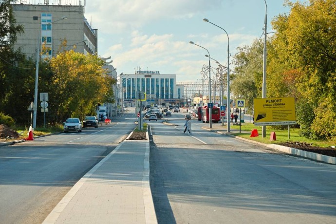 ​В Перми по нацпроекту отремонтировали дорогу к вокзалу Пермь II
