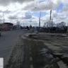 На подъездной дороге к аэропорту Южно-Сахалинска усилили работы по очистке полотна от грязи
