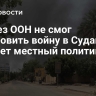 Совбез ООН не смог остановить войну в Судане, считает местный политик