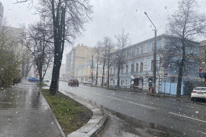 На Пермский край надвигается холодный фронт, который принесет снегопады