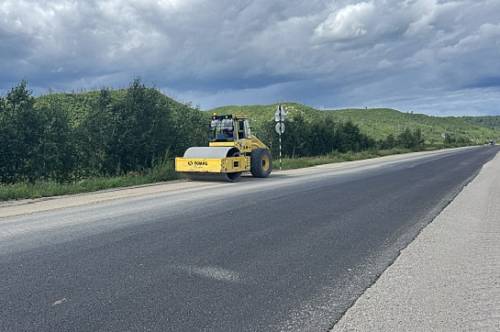 В Приамурье завершено асфальтирование Натальинского перевала