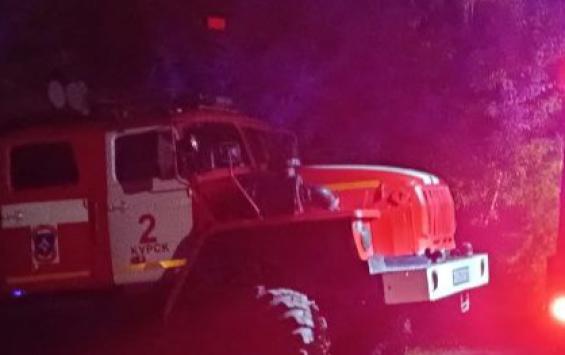 В Курске на пожаре пострадали 3 человека
