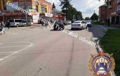 В Узловой пенсионерка попала под машину