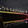 Подсветку Даманского моста в Ярославле включили на постоянной основе