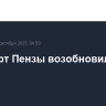 Аэропорт Пензы возобновил работу