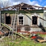На пожаре в частном доме нашли труп женщины