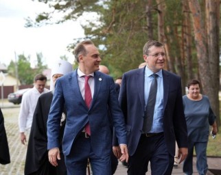 Глава Мордовии и губернатор Нижегородской области побывали в Темниковском районе
