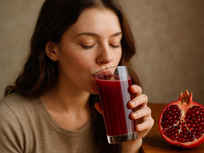 Один стакан в день: как гранатовый сок влияет на сердце и уровень холестерина Один стакан в день: как гранатовый сок влияет на сердце и уровень холестерина