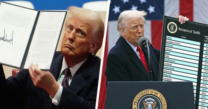 Трамп говорит, что «всё идёт очень хорошо», в то время как его тарифы обвалили фондовый рынок на 2 триллиона долларов