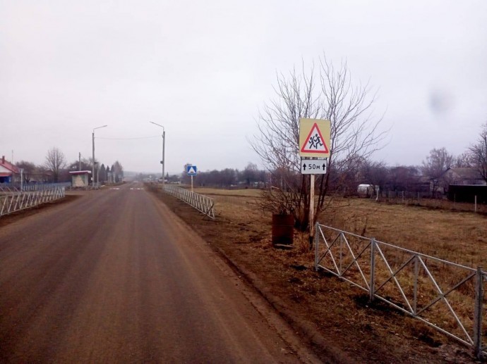 Возле школ в Щигровском районе приведут в порядок дорожные знаки