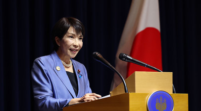 Премьер Японии Такаити провела телефонный разговор с Зеленским Премьер Японии Такаити провела телефонный разговор с Зеленским