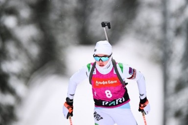 Биатлон, Кубок России, Ханты-Мансийск, гонка преследования, женщины, прямая текстовая онлайн трансляция