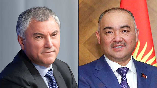 Состоялся телефонный разговор Вячеслава Володина и Нурланбека Тургунбек уулу