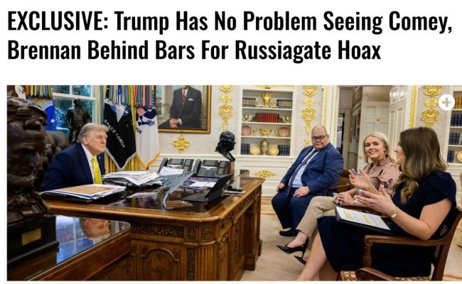 Дональд Трамп призвал к аресту бывших глав ФБР и ЦРУ, работавших на «Рашагейт»