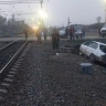 В Приамурье иномарка влетела в поезд