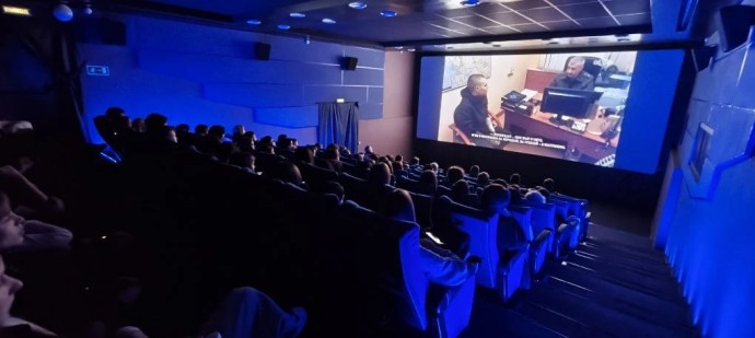 В Алдане показали фильм «Предательство» для учащихся фирменных классов «Железных дорог Якутии»