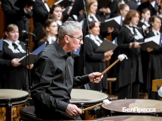 В Белгороде сыграли симфонию, посвящённую трагедии 30 декабря 2023 года