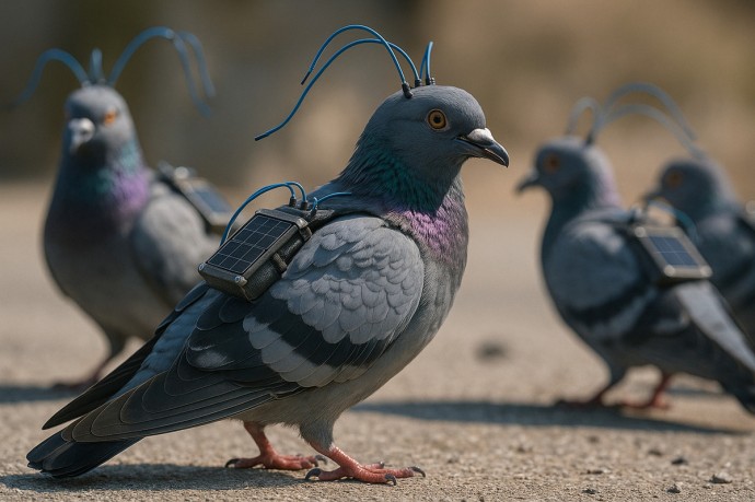 Будущее уже наступило: российская компания разработала голубей-биодронов Будущее уже наступило: российская компания разработала голубей-биодронов