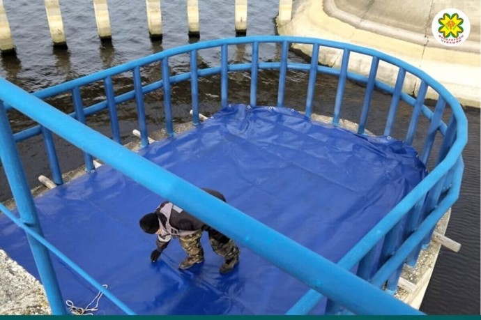 Гидротехнические сооружения Чувашии проходят подготовку к зиме Гидротехнические сооружения Чувашии проходят подготовку к зиме