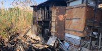 В Астраханской области сгорели 4 хозпостройки и квартира