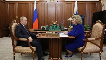 Москалькова рассказала Путину об успехах международного сотрудничества