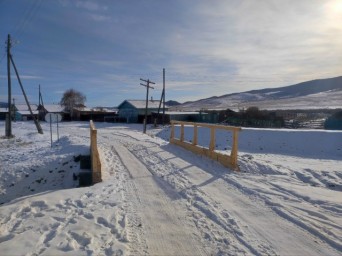 В селе Бурятии обновили мостовые переправы
