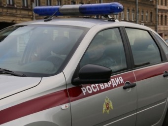 Сотрудники Росгвардии задержали мужчину, избившего девушку в парадной