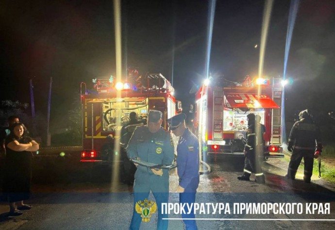 В Приморье обнаружили несколько тел в сгоревшем доме