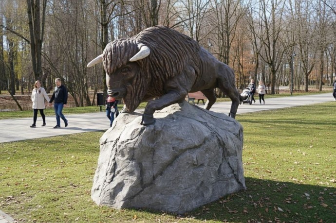 18 фигур животных установили в парке «Питомник»  в Серпухове после реконструкции 18 фигур животных установили в парке «Питомник»  в Серпухове после реконструкции