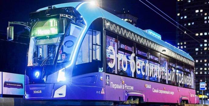 Первый в России беспилотный трамвай проехал уже свыше 18 000 километров Первый в России беспилотный трамвай проехал уже свыше 18 000 километров