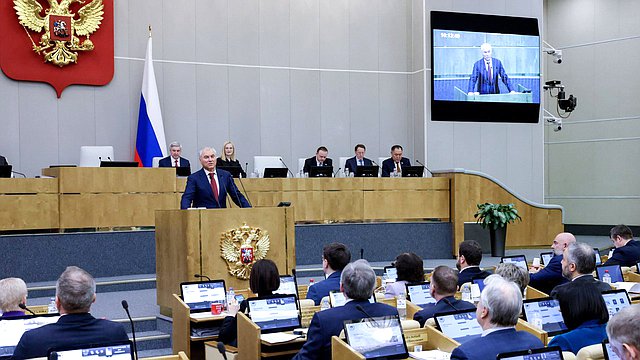 Вячеслав Володин: с годами роль и ответственность российского парламента выросли