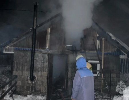 В Башкирии в сгоревшем сарае обнаружили труп мужчины
