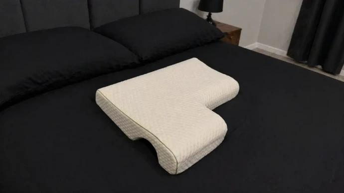 Подушка для сна на боку с выемкой под рукой: проверка memory foam