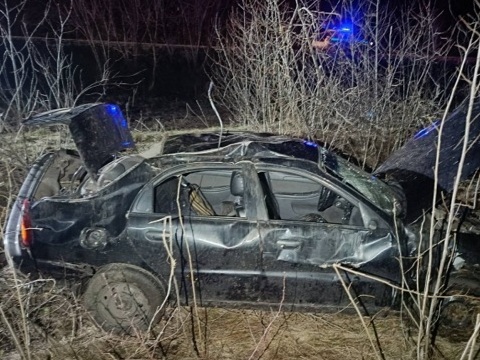 46-летний водитель «Шевроле Ланос» опрокинулся в кювет в Ковылкинском районе Мордовии