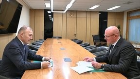 Дмитрий Чернышенко провёл рабочую встречу с главой Адыгеи Муратом Кумпиловым