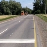В Башкирии на дорогах наносят шумовую разметку