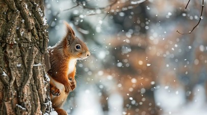 Россиянам объяснили, как правильно подкармливать белок зимой Россиянам объяснили, как правильно подкармливать белок зимой