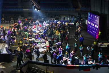 Международный чемпионат по битве роботов в Одинцово собрал рекордные 112 команд